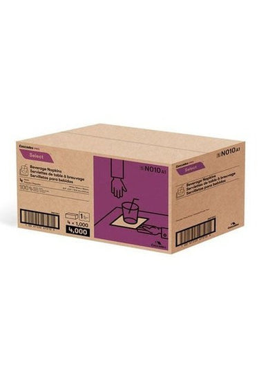 Serviettes à breuvage - Cascades N010 (Caisse de 4,000)